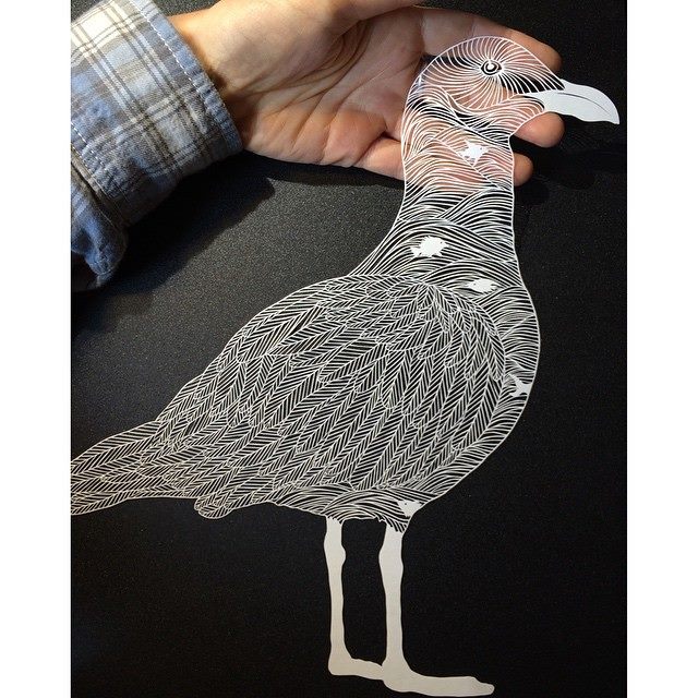 paper cut illustrations 9