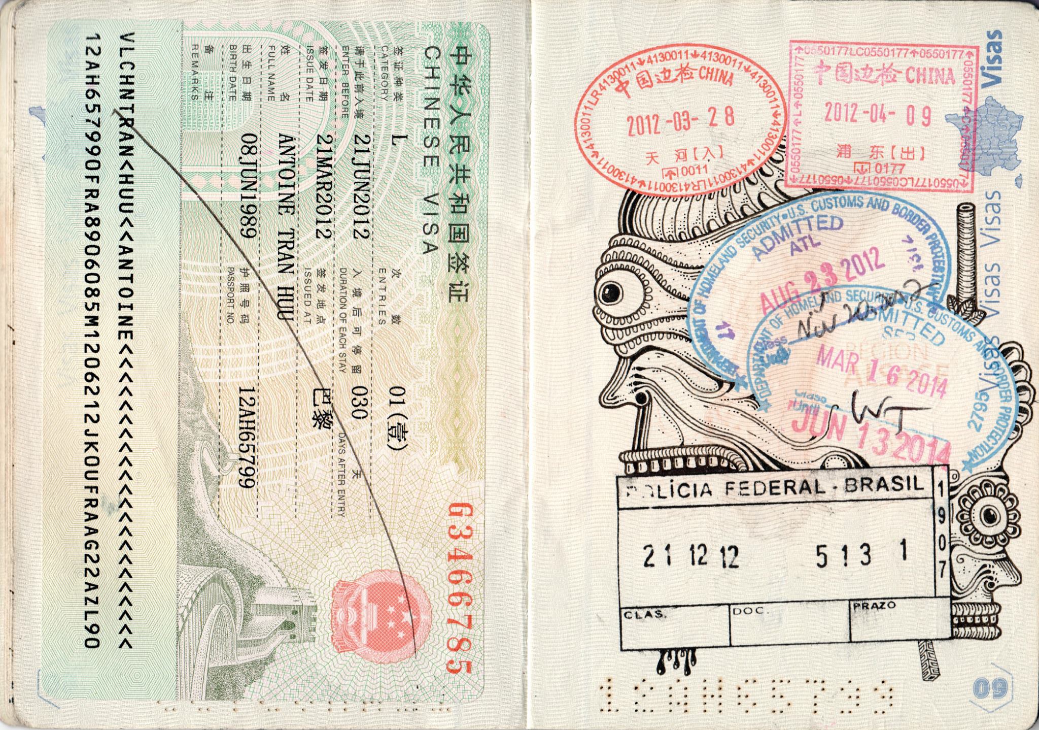 passport illustration 2