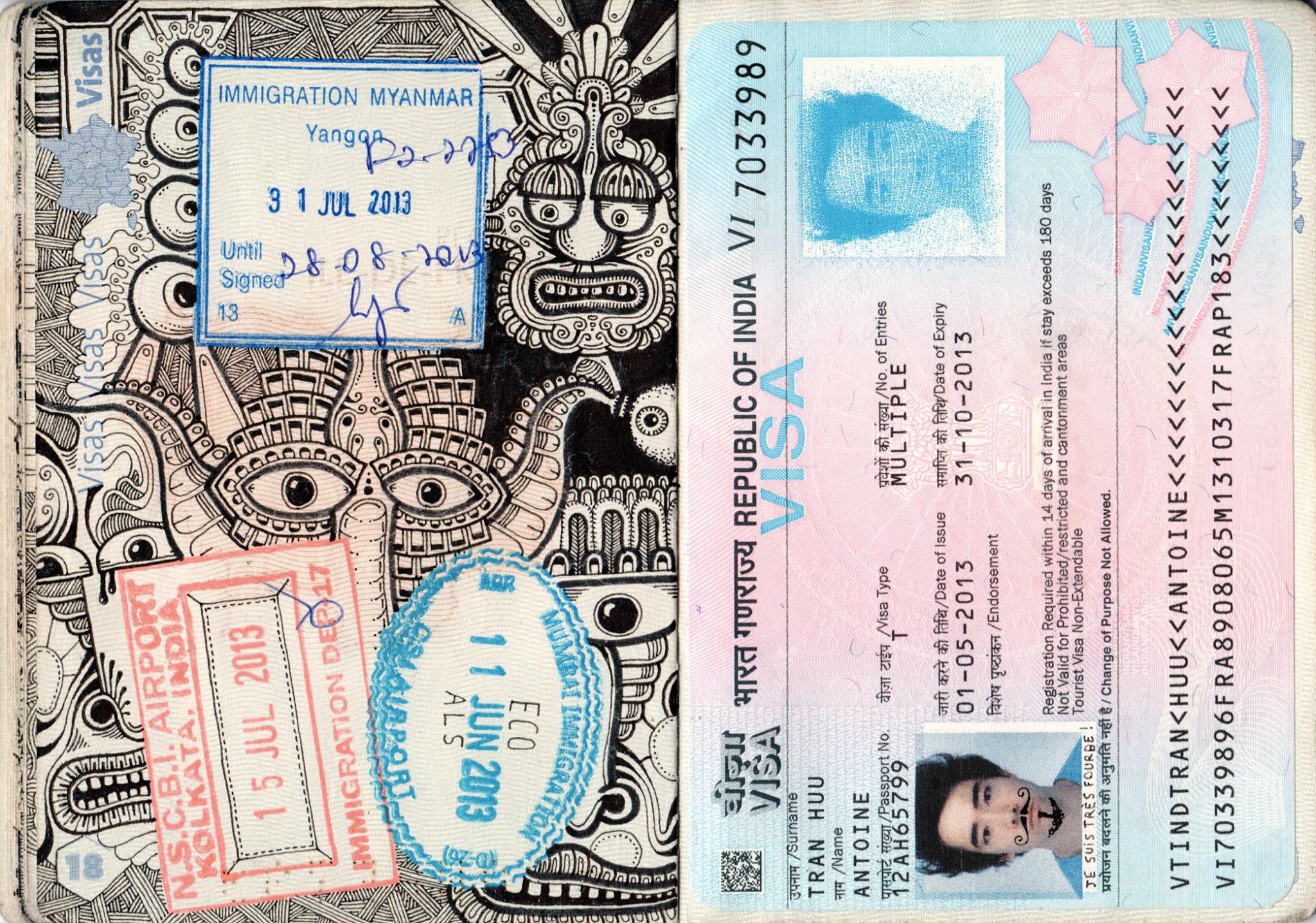 passport illustration 3
