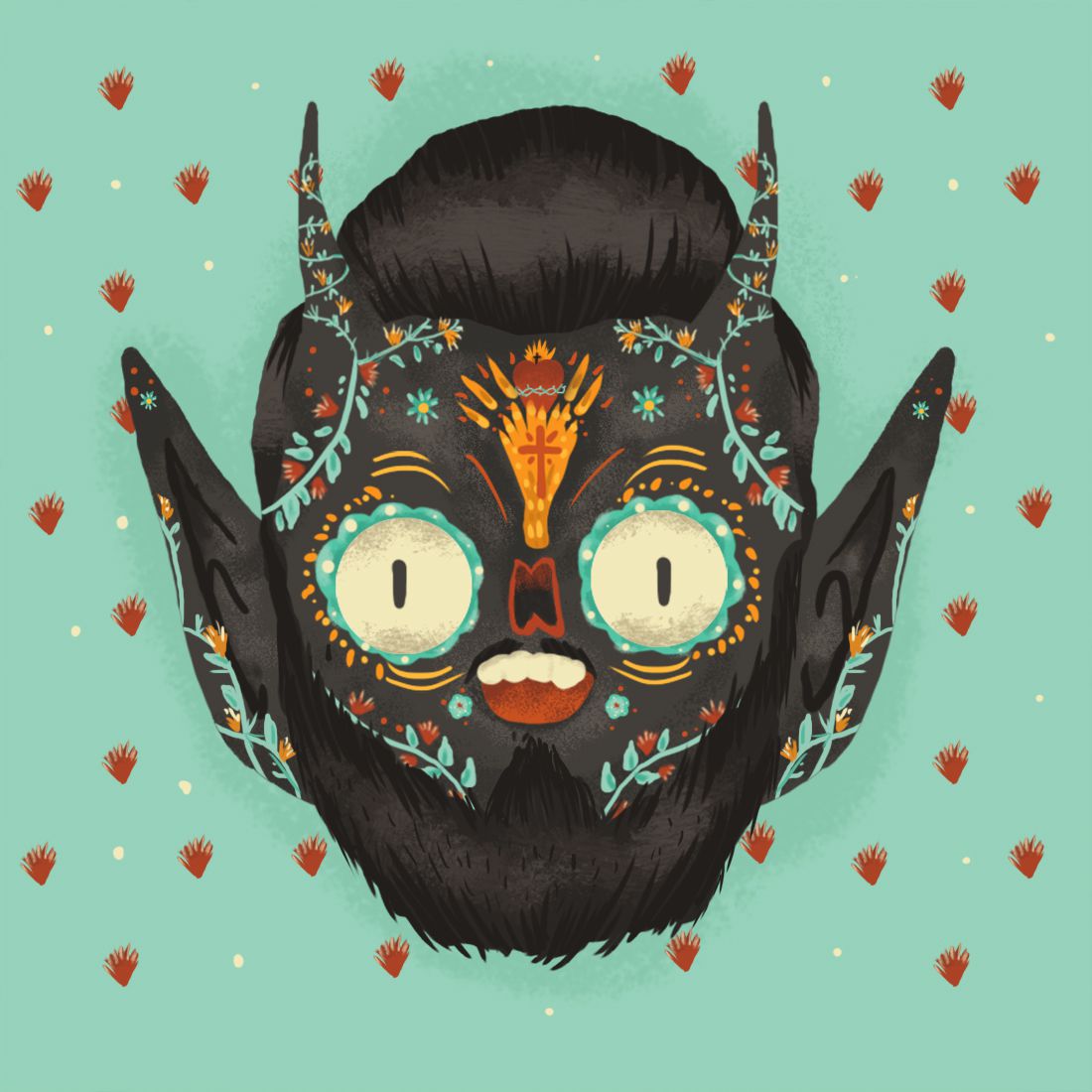 sr calavera ilustracion 5
