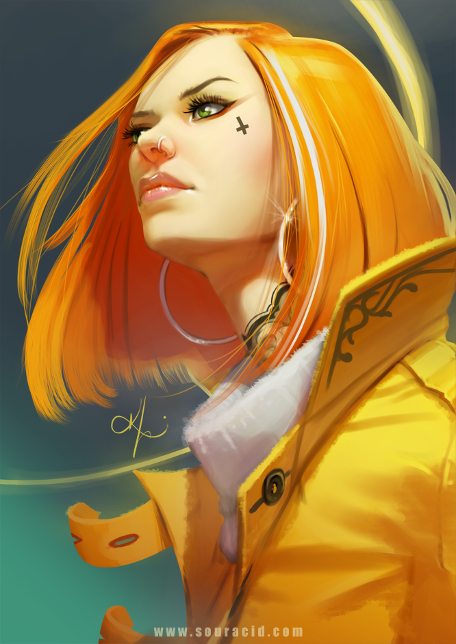 Karl liversidge girls illustration 3