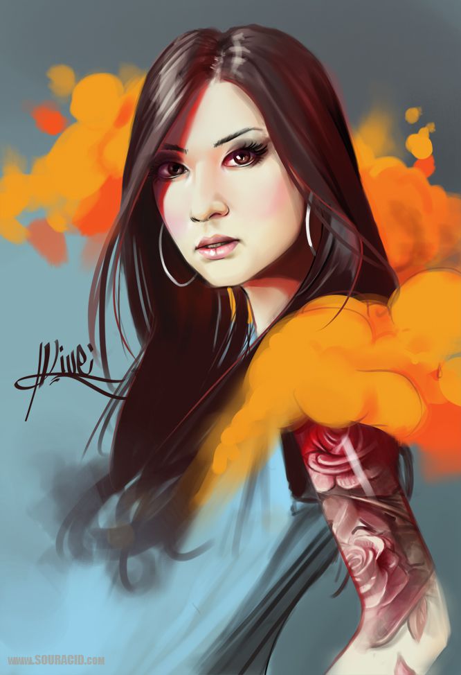 Karl liversidge girls illustration 9