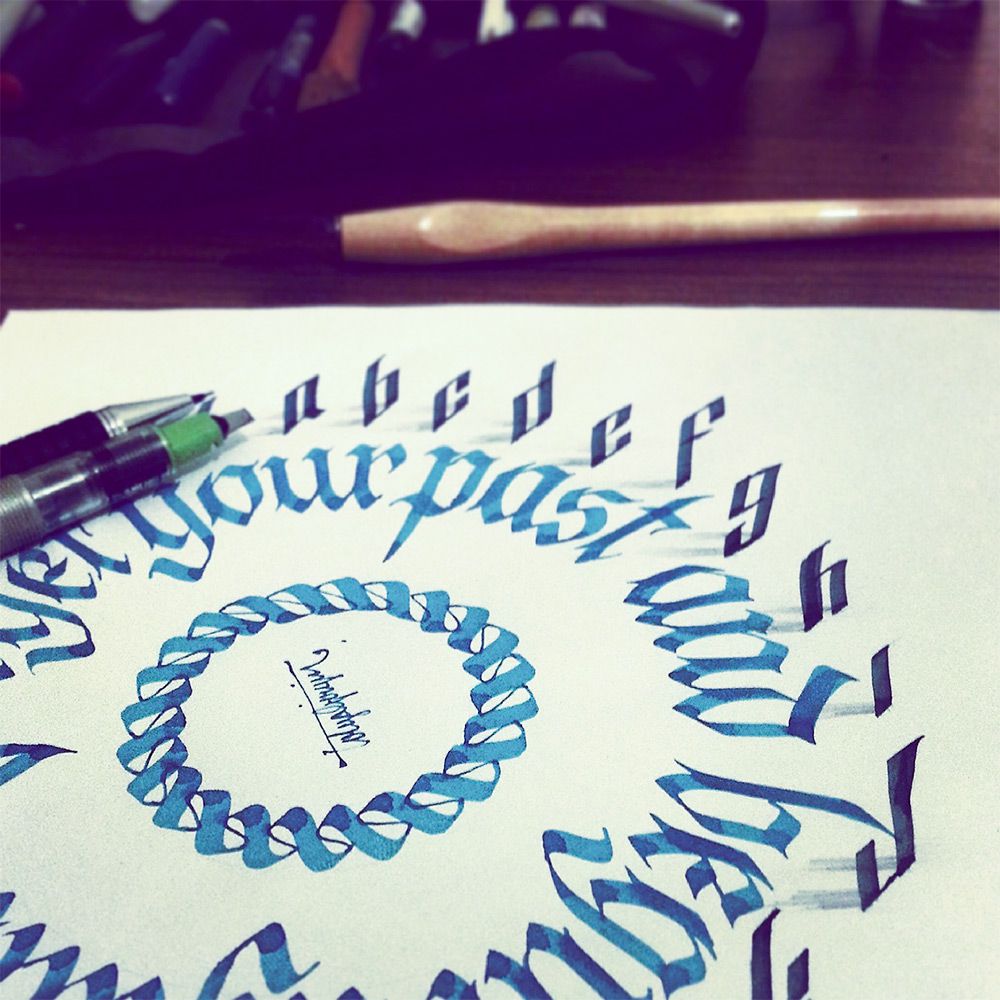 caligrafia 3d 2