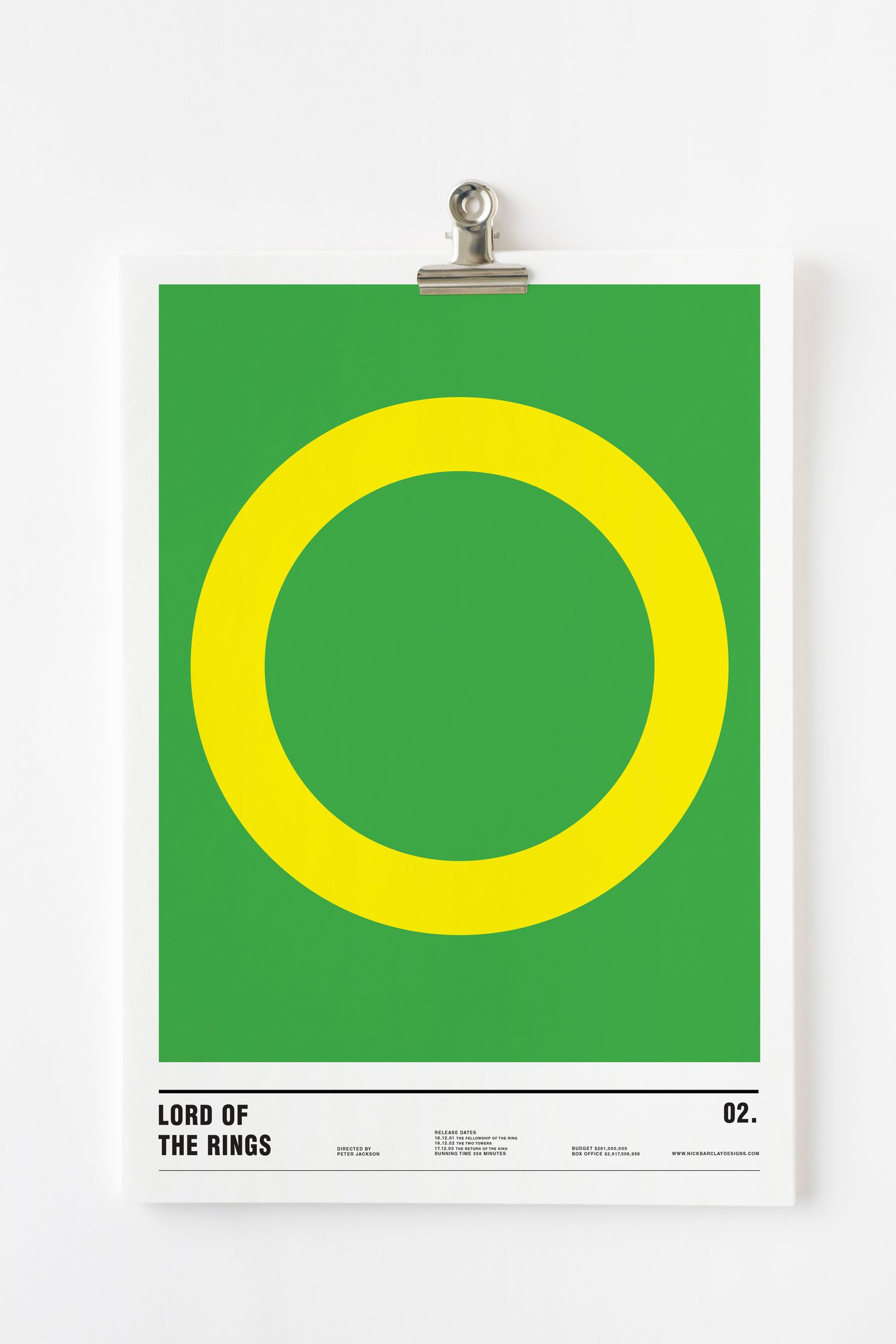 lords of the ring minimalism