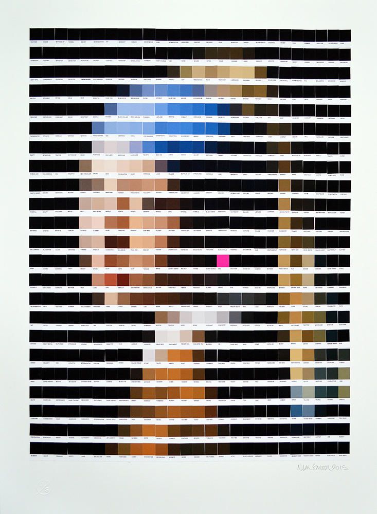 colores pantone classics paintings niña de la perla