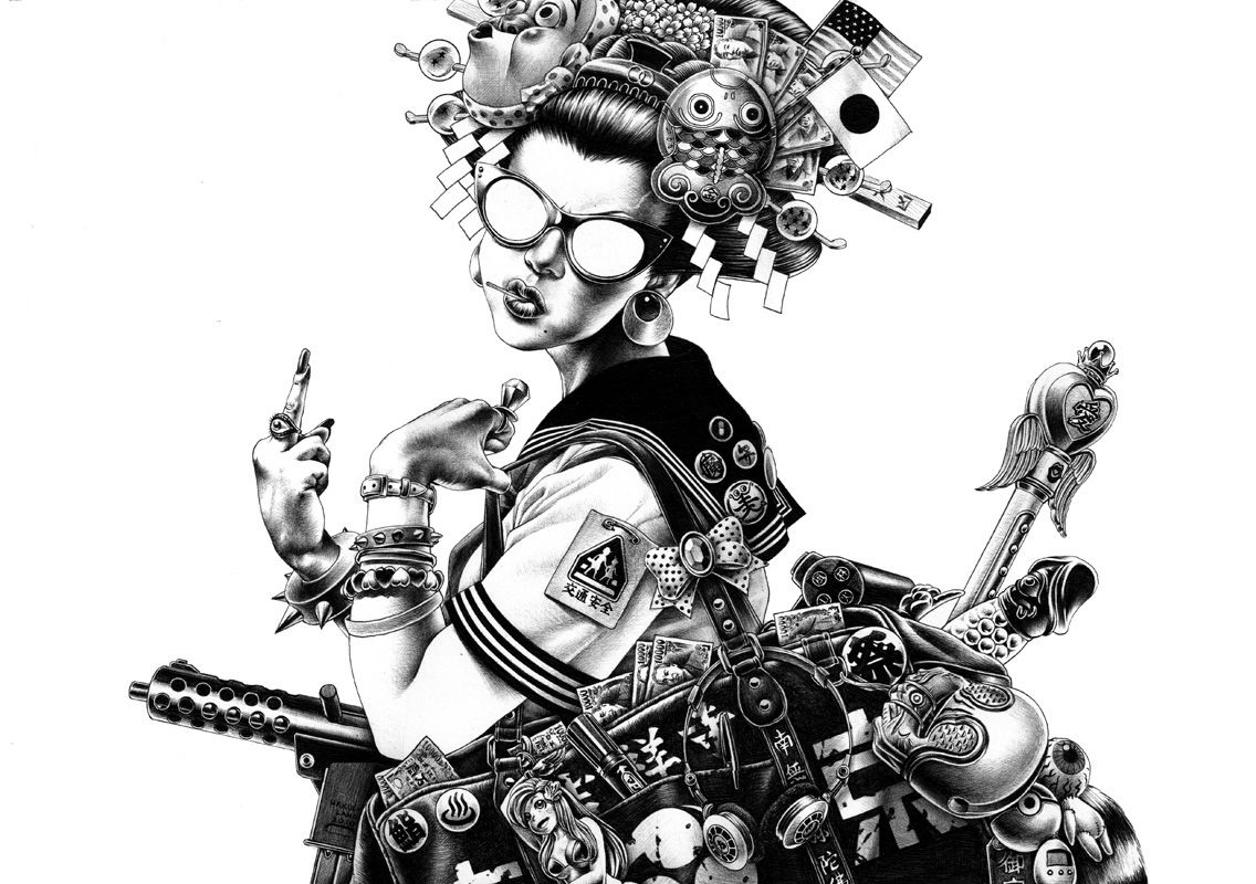 shoei otomo illustration 1-1
