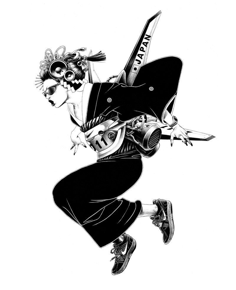 shoei otomo illustration 4