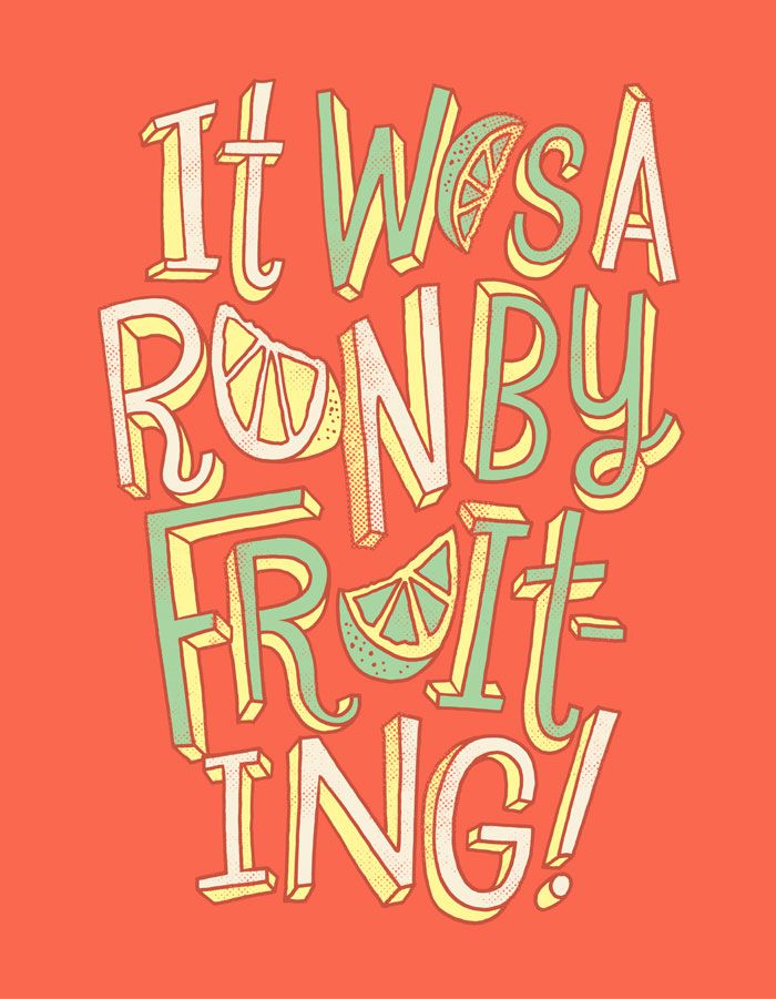TYPOGRAPHIC ILLUSTRATIONS big 10