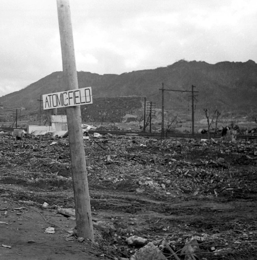 Not published in LIFE. Nagasaki, 1945.