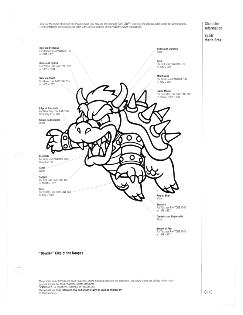identidad de personajes nintendo 10