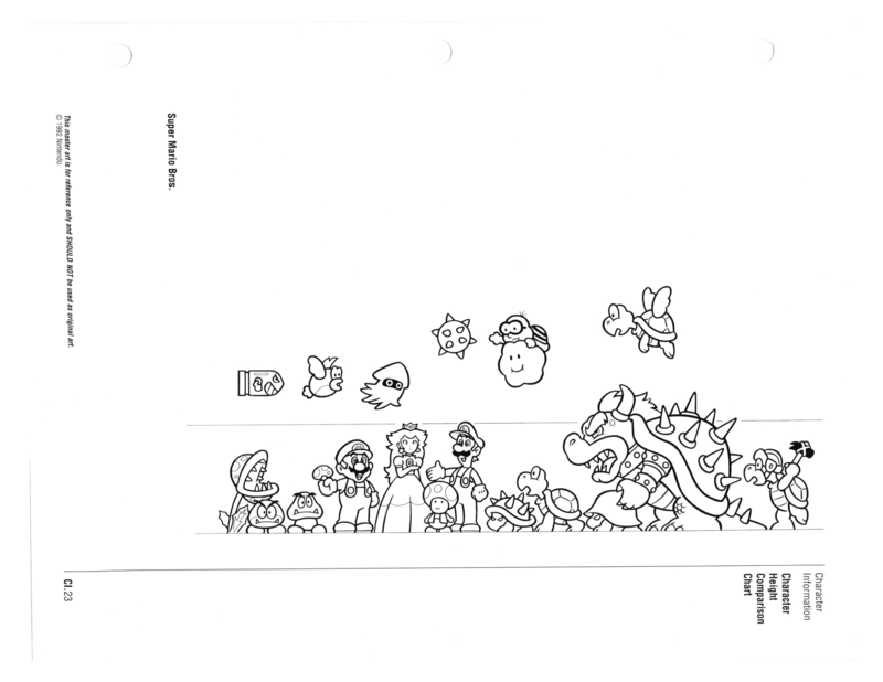 identidad de personajes nintendo 11