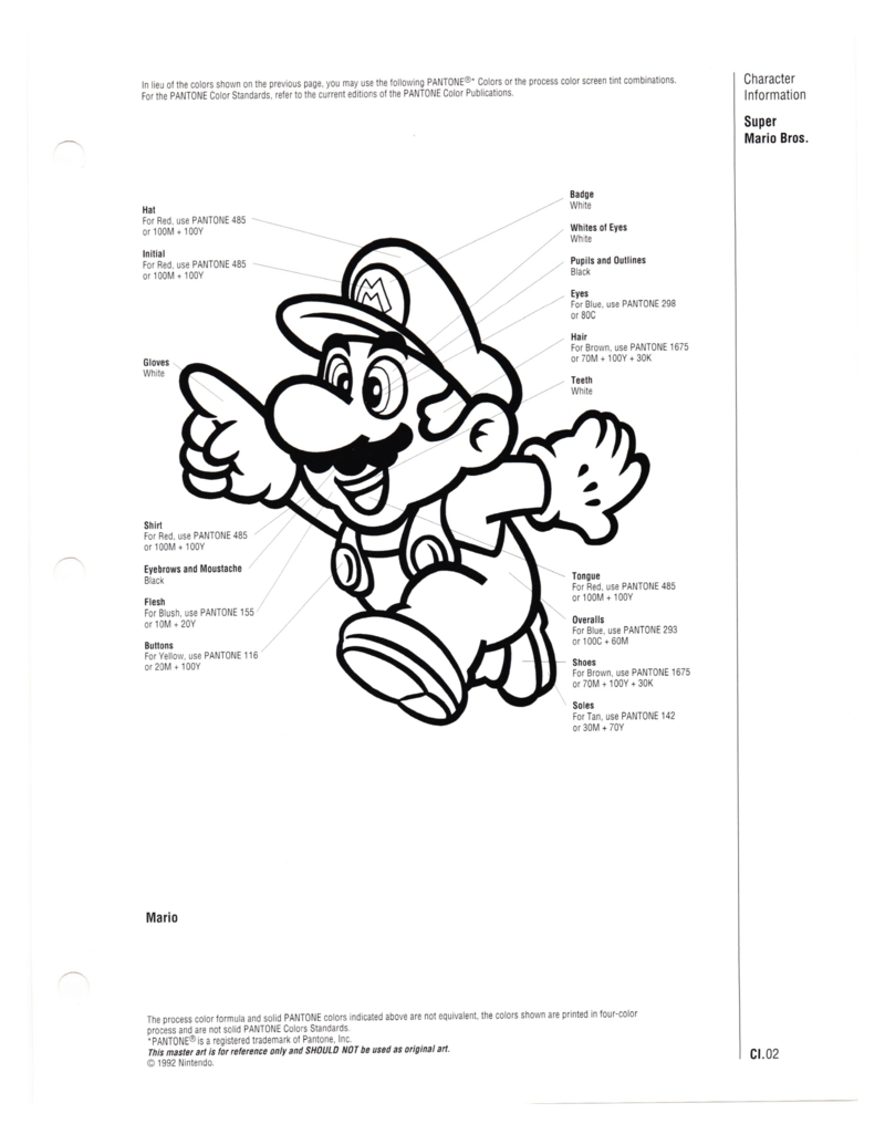 identidad de personajes nintendo 4