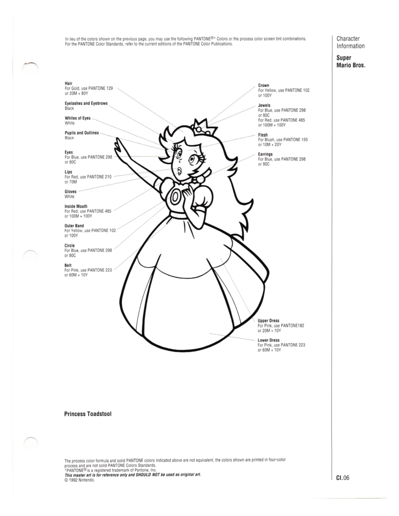 identidad de personajes nintendo 6
