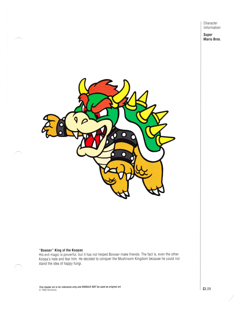 identidad de personajes nintendo 9