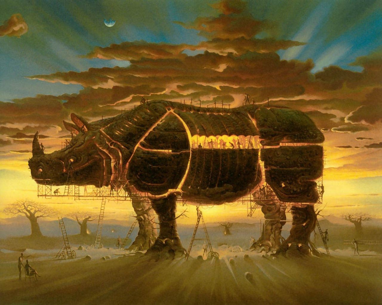 vladimir kush paintings 4