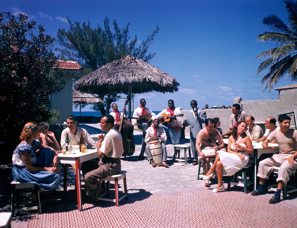 Guests At The Kastillito Club