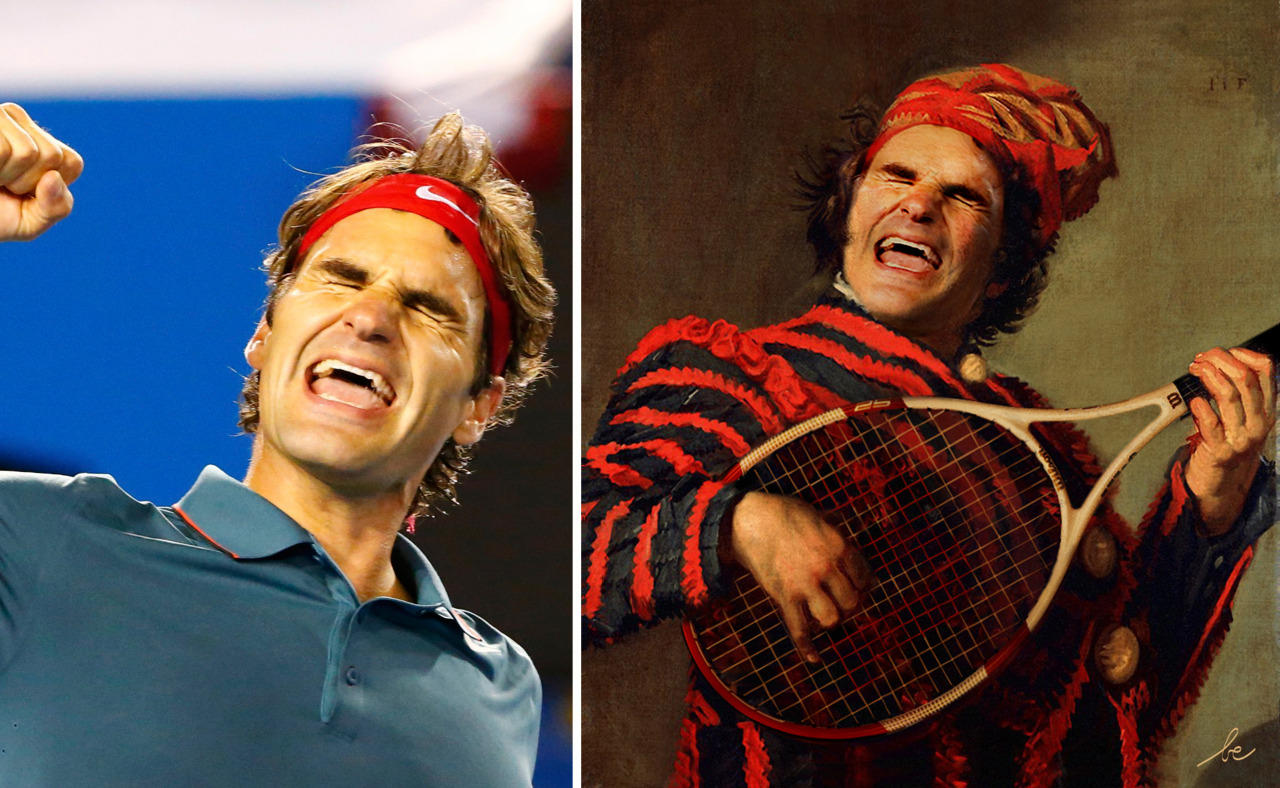 celebrities in classics paintings 3-1