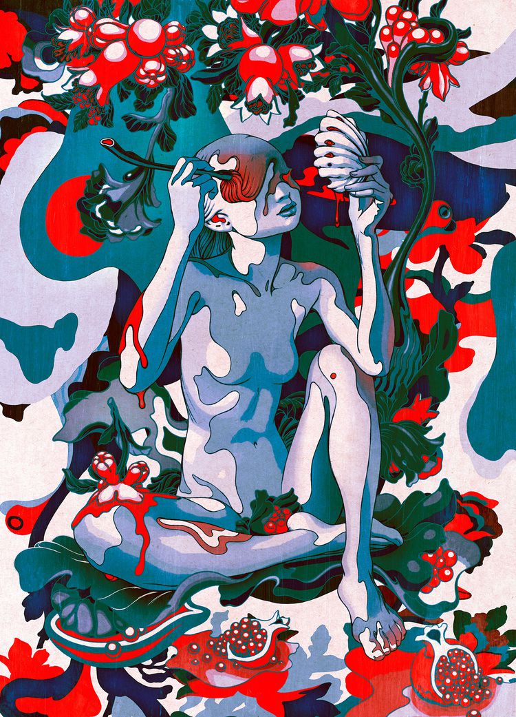 james jean painting illustration 2