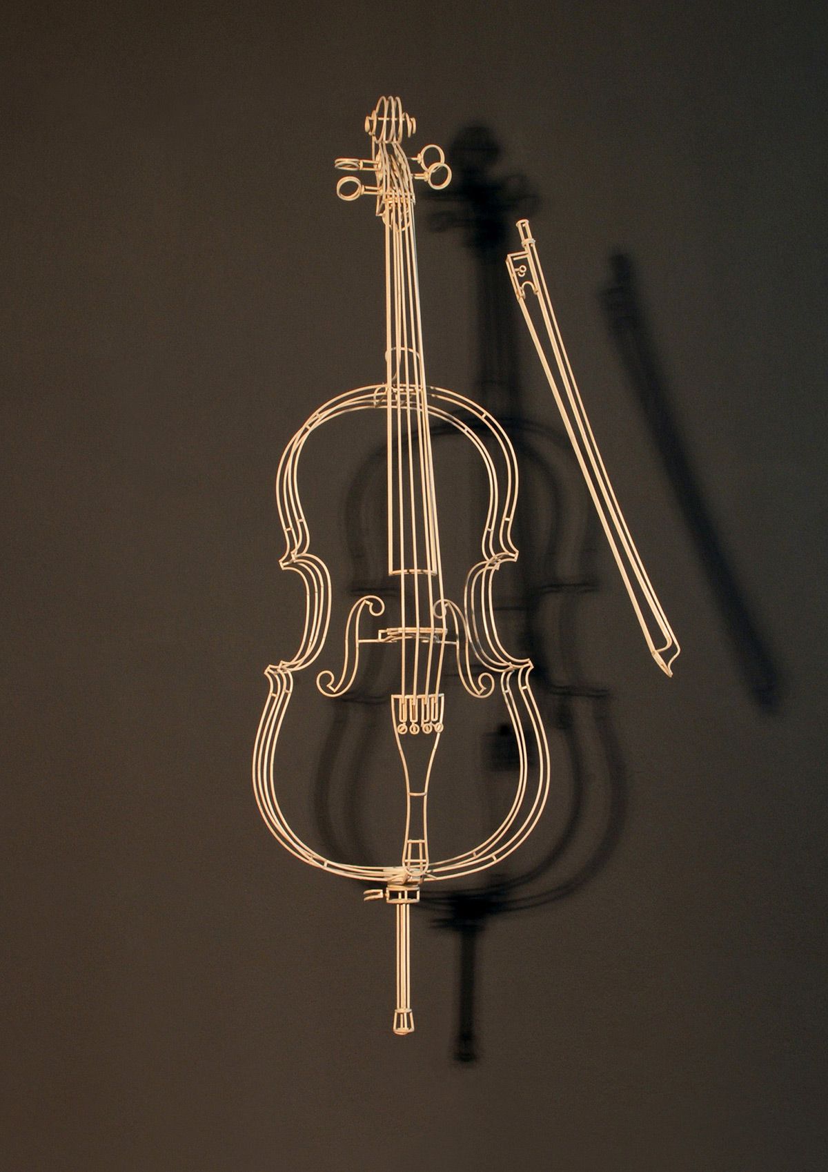wireframe scupltures objects 13