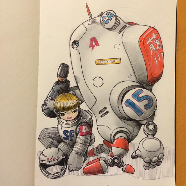 Norio Fujikawa illustration 10