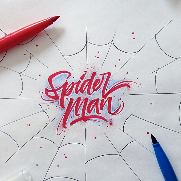 david milan lettering 1
