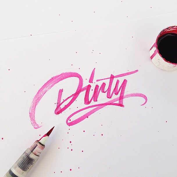 david milan lettering 13