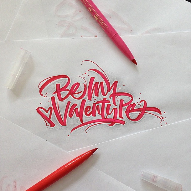 david milan lettering 2