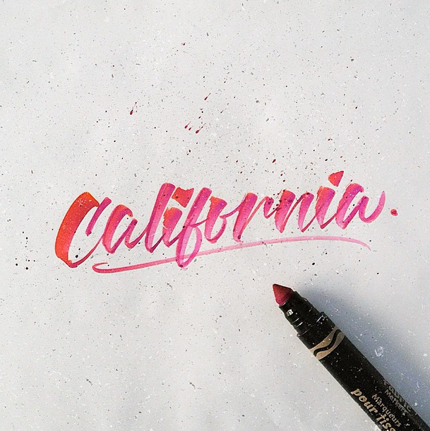 david milan lettering 3
