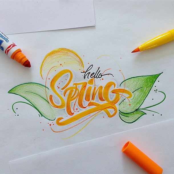 david milan lettering 4