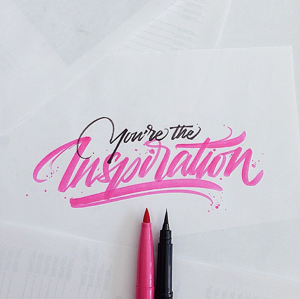 david milan lettering 8