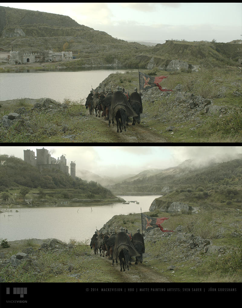 matte painting juego de tronos 7