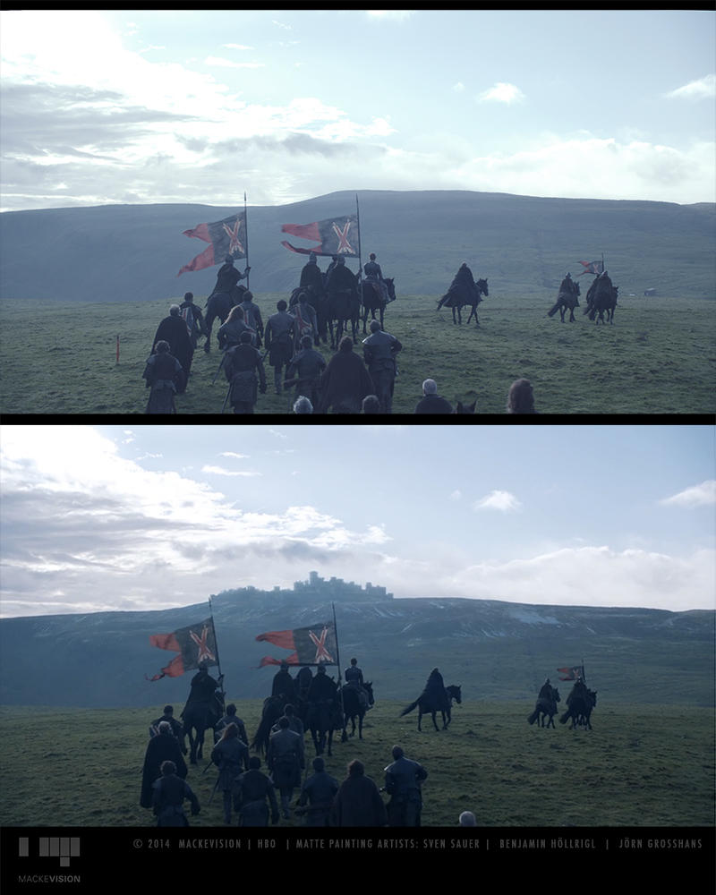 matte painting juego de tronos 8
