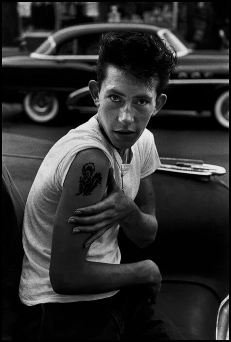 USA. New York City. 1959. Brooklyn Gang.