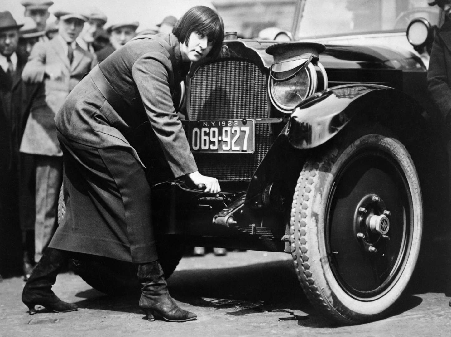 First Woman Taxi Driver in New York City