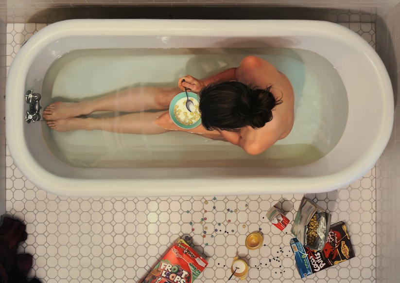 food women and hyperrealistic painting 5