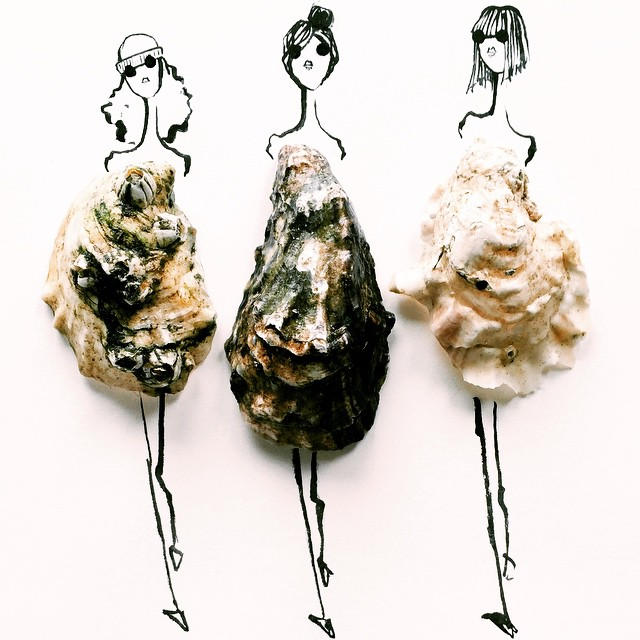 7Gretchen Roehrs fashion food illustration 5