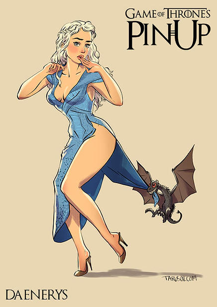 Game of Thrones pin up girls 13