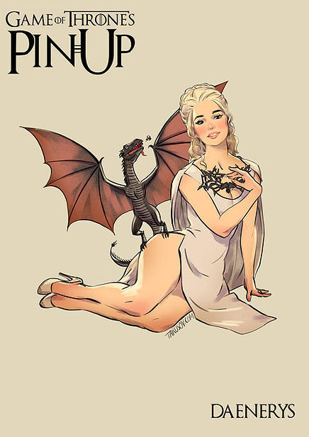 Game of Thrones pin up girls 2