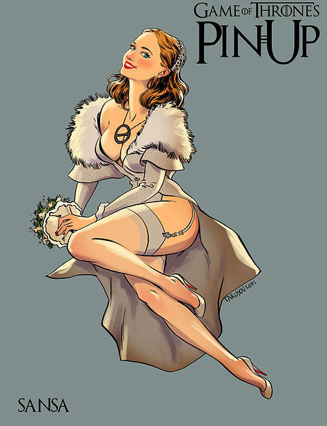 Game of Thrones pin up girls 4