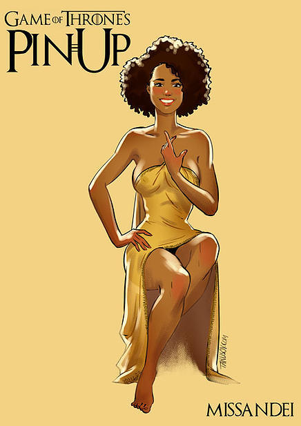 Game of Thrones pin up girls 6