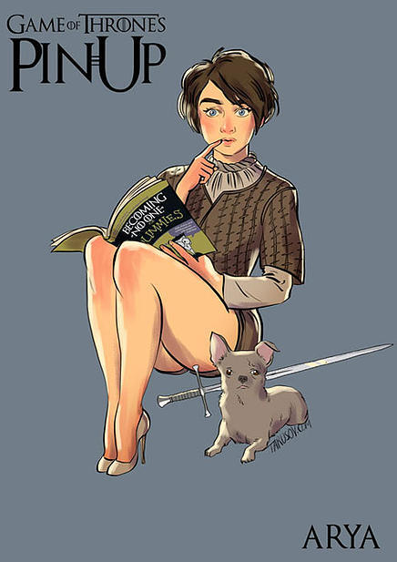 Game of Thrones pin up girls 7