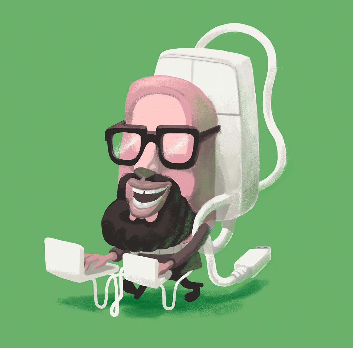 copete cohete ilustracion 9