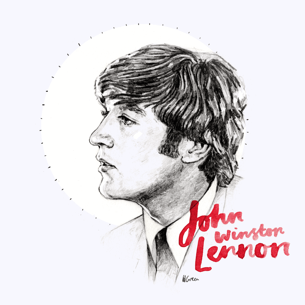 john lennon illustration