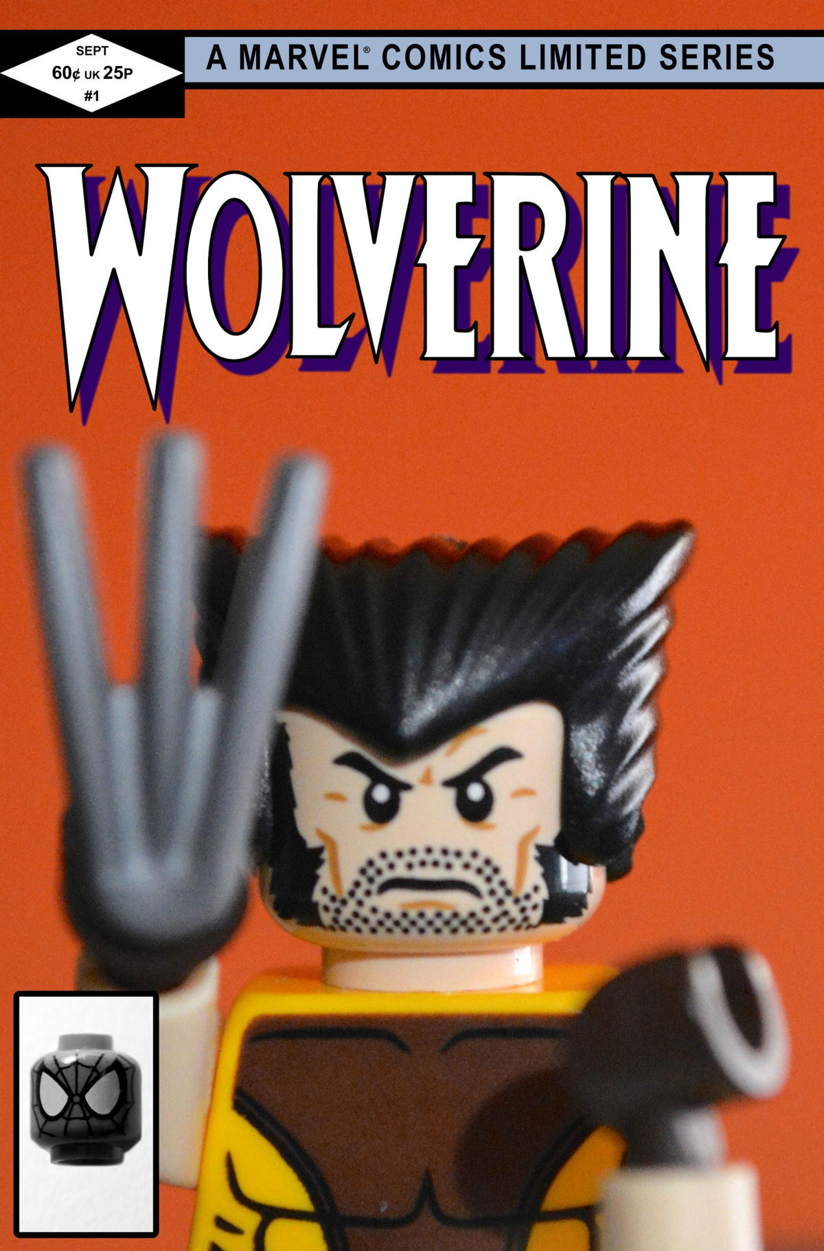 wolverine 1 comic lego