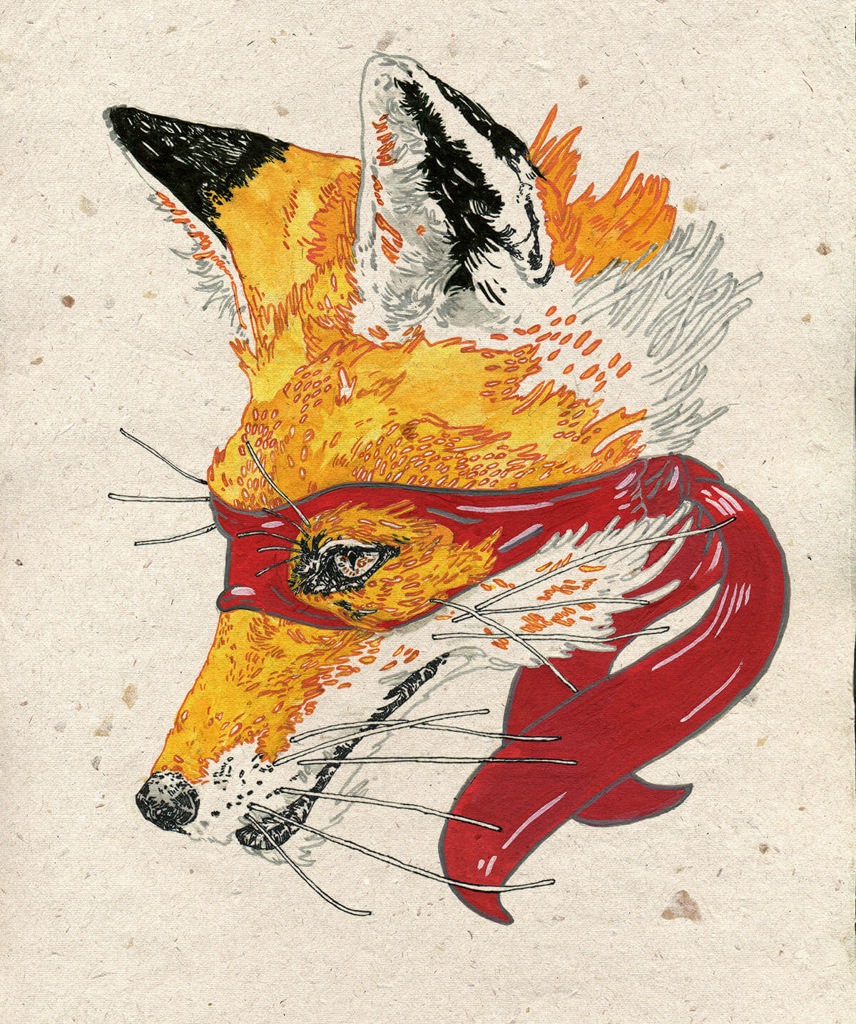 Michael Howard illustration oldskull 10