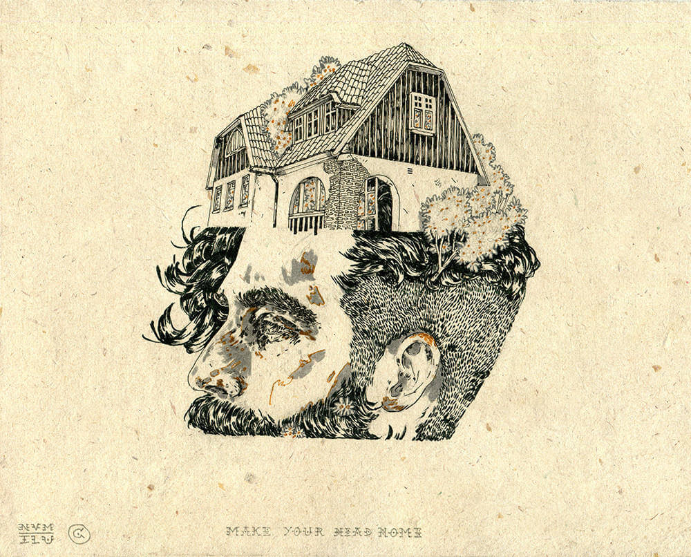 Michael Howard illustration oldskull 5-2