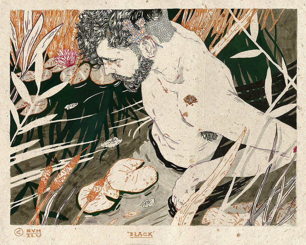 Michael Howard illustration oldskull 6