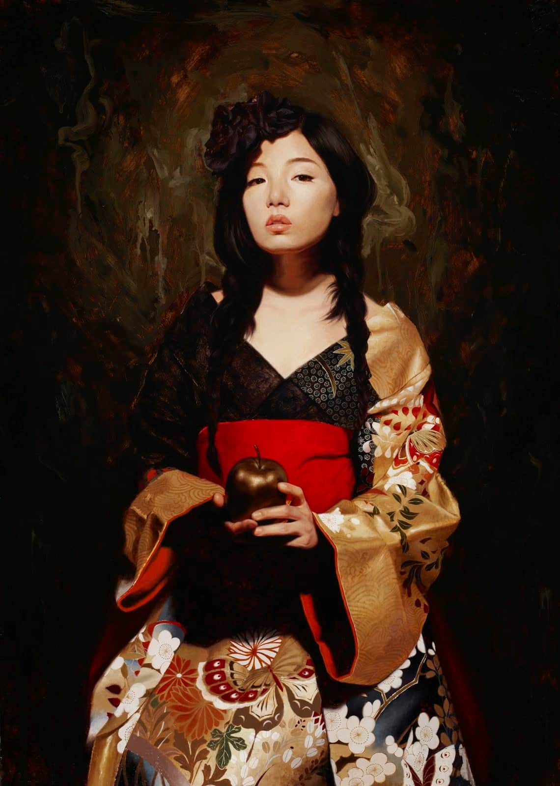 Soey Milk illustration brown girl