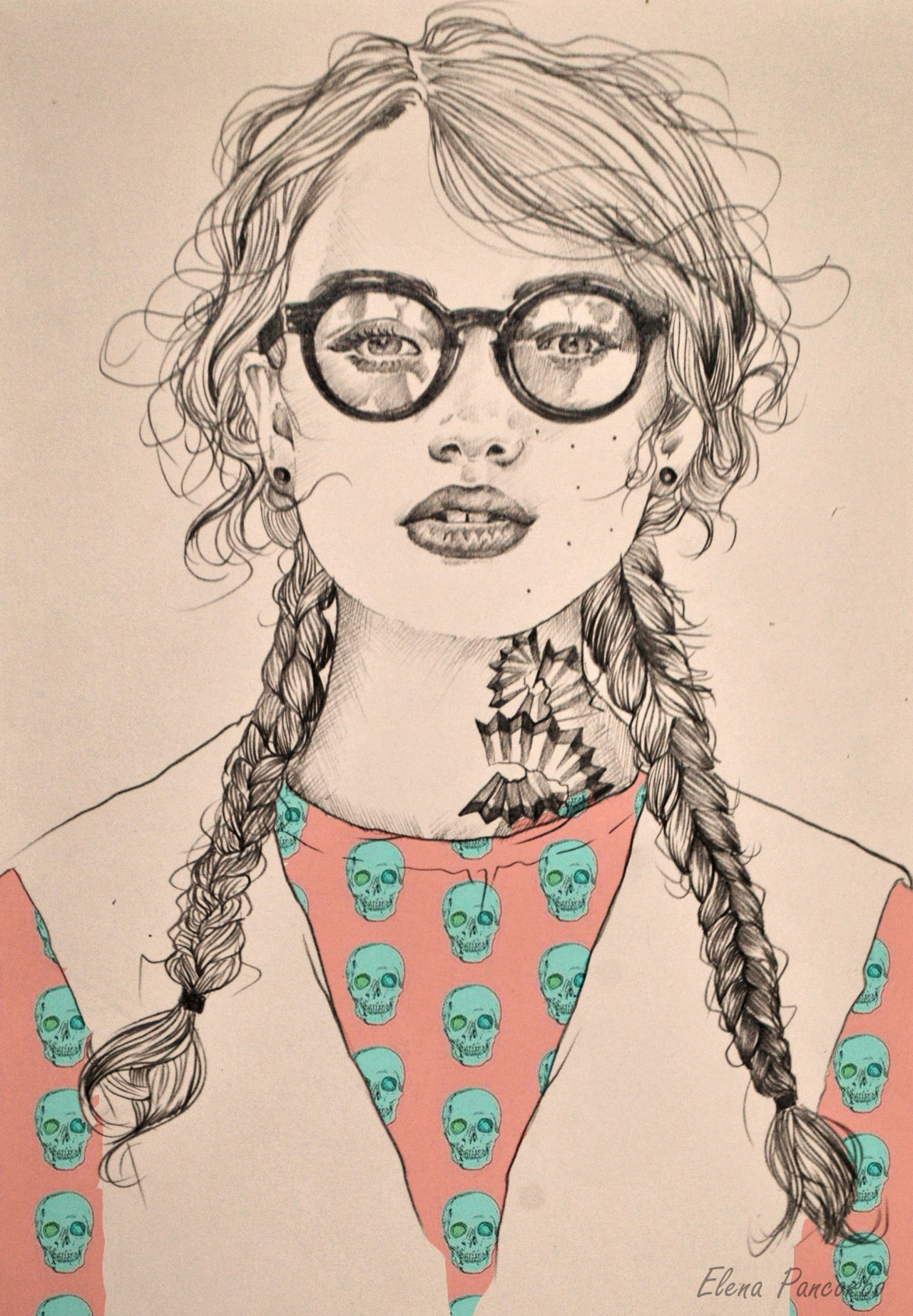 elena pancorbo ilustracion oldskull 7