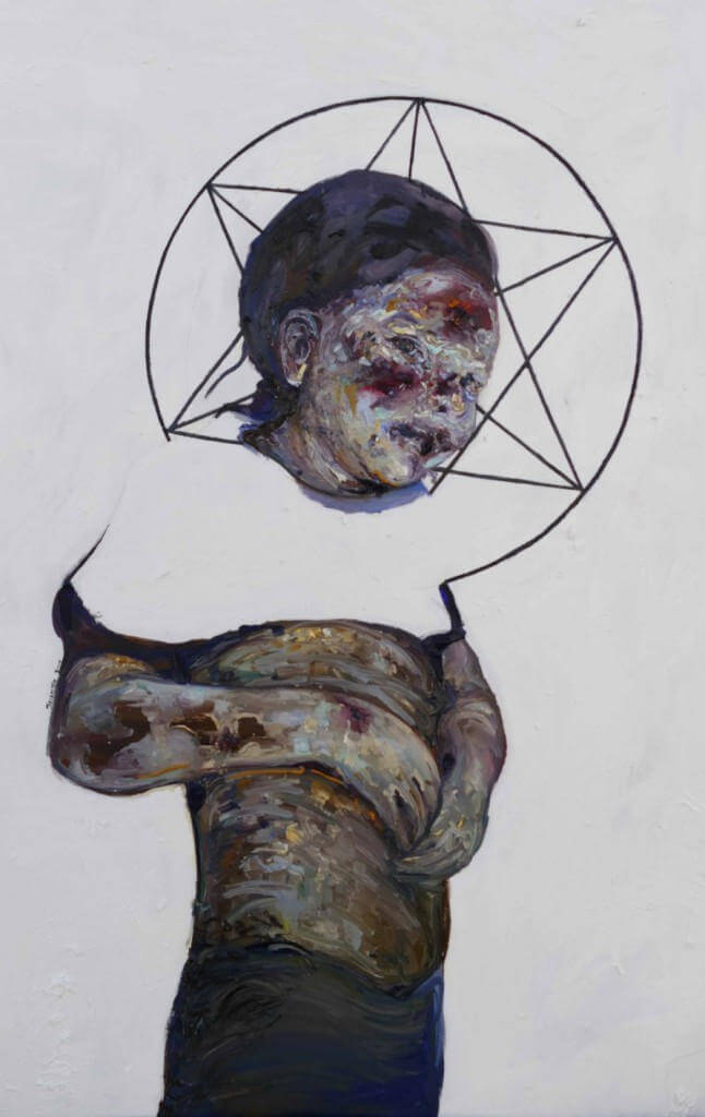 tzani_christina paintings oldskull 2